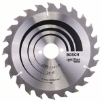 Pjovimo diskas medienai Bosch OPTILINE WOOD; 190x2,6x30,0 mm; Z24; 15&deg;