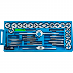 Sriegiklių ir sriegpjovių rinkinys Condor CON-WTD-9180; 40 vnt.