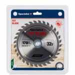 Pjovimo diskas medienai Specialist Wood; 170x1,4x30/20/16 mm; Z32