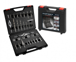 Sriegiklių ir sriegpjovių rinkinys Exact Starterkit Metal; M3-M12; 35 vnt.