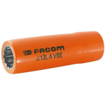 Smūginė sukimo galvutė Facom J.18LAVSE; 3/8''; 18x76 mm