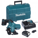 Akumuliatorinis diskinis pjūklas Makita HS301DSAE; 12 V; 2x2,0 Ah akum.