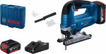 Akumuliatorinis siaurapjūklis Bosch GST 185-LI; 18 V; 2x4,0 Ah akum.