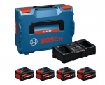 Priedų rinkinys Bosch 1600A0373Y; 18 V; 2x5,5/8,0 Ah; Li-ion
