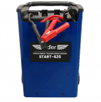 Automobilių akumuliatorių pakrovėjas/paleidimo prietaisas Adler START-625; 12-24 V