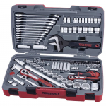 Įrankių komplektas Teng Tools TM127; 1/4''; 3/8''; 1/2''; 127 vnt.