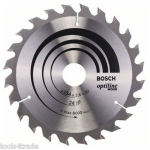 Pjovimo diskas medienai Bosch OPTILINE WOOD; 184x2,6x30,0 mm; Z48; 15&deg;