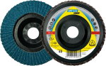 Vėduoklinis &scaron;lifavimo diskas Klingspor 351279; 115x22,23 mm; X-LOCK; G80; 10 vnt.