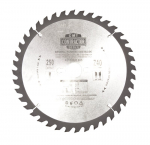 Pjovimo diskas medienai CMT Contractor; 250x2,6x30; Z40; 10&deg;