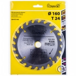 Pjovimo diskas medienai Condor CON-TCT-1602; 160 mm; Z24