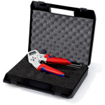 Antgalių presavimo replės Knipex 975263DG; 195 mm