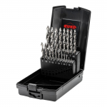 Grąžtų komplektas metalui  Ruko ULTIMATECUT FLOWSTEP; DIN 338; HSS-Co; 1-10 mm; 19 vnt.