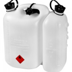 Bakelis kurui laikyti Hitachi 714822 baltas (5l) + tepimo alyvos bakelis Hitachi (3l)