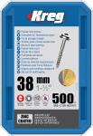 Medvaržtis Kreg SML-C150; Maxi-Loc; 1,50''; 38 mm; 500 vnt.; stambus sriegis