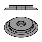 Priedas frezai CMT 695.996.01; M4X10X1,6 mm