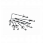 Kniedės Hogert HT2C168; 4,8x10 mm; 50 vnt.