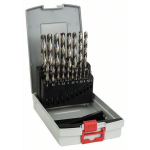 Grąžtų komplektas Bosch 2608587013; 1,0-10 mm; 19 vnt.
