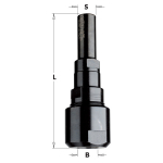 Frezos kotas CMT 796.001.01; S=12,5 mm; L=81 mm