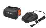Akumuliatorius Gardena P4A PBA 18V/72; 18 V; 4,0 Ah; Li-ion + pakrovėjas AL 1830 CV