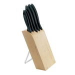 Peilių rinkinys su mediniu dėklu Fiskars ''Essential'' 1023782