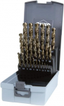 Grąžtų komplektas metalui  Ruko 215215RO; HSS-Co 5; DIN 338; 1-13 mm; 25 vnt.