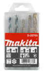 Grąžtų rinkinys Makita; 5/6/8 mm; 5 vnt.