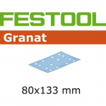 &Scaron;lif. popierius vibro &scaron;lifuokliui Granat; 80x133 mm; P100; 100 vnt.
