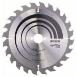 Pjovimo diskas medienai Bosch OPTILINE WOOD; 230x2,8x30,0 mm; Z24; 15&deg;