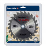 Pjovimo diskas medienai Specialist Wood; 185x1,4x30/20/16 mm; Z24