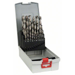 Grąžtų komplektas Bosch 2608587017; 1,0-13 mm; 25 vnt.