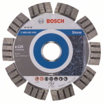 Deimantinis pjovimo diskas Bosch BEST FOR STONE; 125 mm