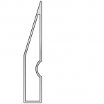 Glaistymo liniuotė BMI B689300TK; 300 cm