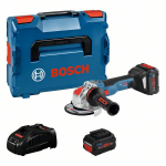 Kampinis &scaron;lifuoklis Bosch GWX 18V-10 SC; 2x5,5 Ah akum.