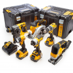 Įrankių rinkinys DeWalt DCK690P3T-QW (DCD796+DCF887+DCS565+DCS334+DCH273+DCL040); 18V; 3x5,0 Ah akum.