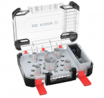 Gręžimo karūnų komplektas Bosch 2608594429; 22-65 mm; 9 vnt.