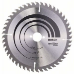 Pjovimo diskas medienai Bosch OPTILINE WOOD; 230x2,8x30,0 mm; Z48; 15&deg;