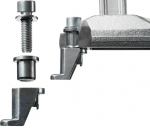 Laikiklis Bessey TW28H0; 28 mm