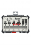Frezų rinkinys Bosch 2607017468; 6 mm; 6 vnt.