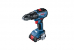 Smūginis suktuvas-gręžtuvas Bosch GSB 18V-50 Professional; 2x2,0 Ah akum.