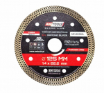 Deimantinis pjovimo diskas AWTools AW45525BL; 125x22,2x1,4 mm