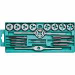 Sriegiklių ir sriegpjovių rinkinys Condor CON-WTD-9179; M3-M12; 20 vnt.