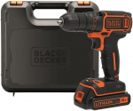 Smūginis suktuvas-gręžtuvas Black & Decker BDCDC18K-QW; 18 V; 1x1,5 Ah akum.