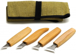Peilių rinkinys BeaverCraft S05; 4 vnt.