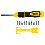 Atsuktuvas Stanley Multibit + sukimo antgaliai