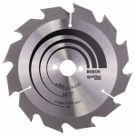 Pjovimo diskas medienai Bosch OPTILINE WOOD; 160x1,8x20,0 mm; Z12; 15&deg;