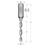 Grąžtas medienai CMT 314.060.21; 6 mm; de&scaron;inys
