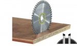 Pjovimo diskas laminatui Festool; 210x2,4x30,0 mm; Z52; 5&deg;