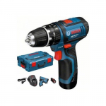 Smūginis suktuvas-gręžtuvas Bosch GSB 12V-15; 12 V; 2x2,0 Ah akum.