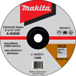 &Scaron;lifavimo diskas Makita WA36O; 230x6 mm