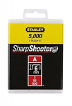 Kabės Stanley Light Duty; 6 mm; 5000 vnt.; tipas A; galvanizuotos